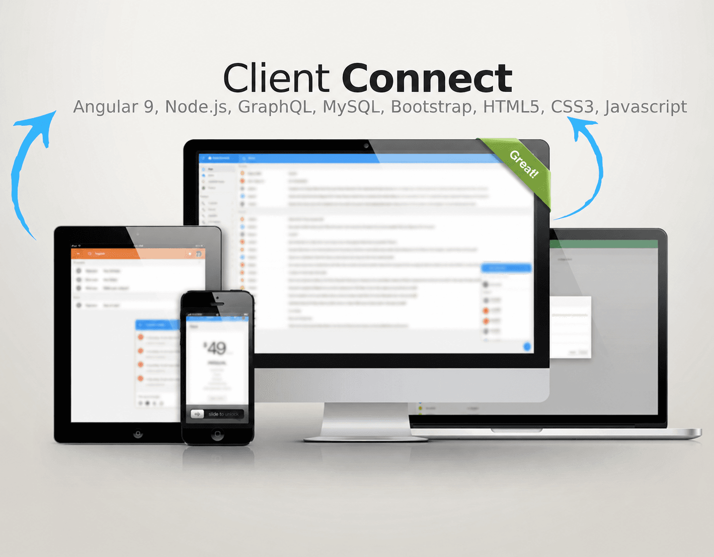 Client Connect — product overview across devices