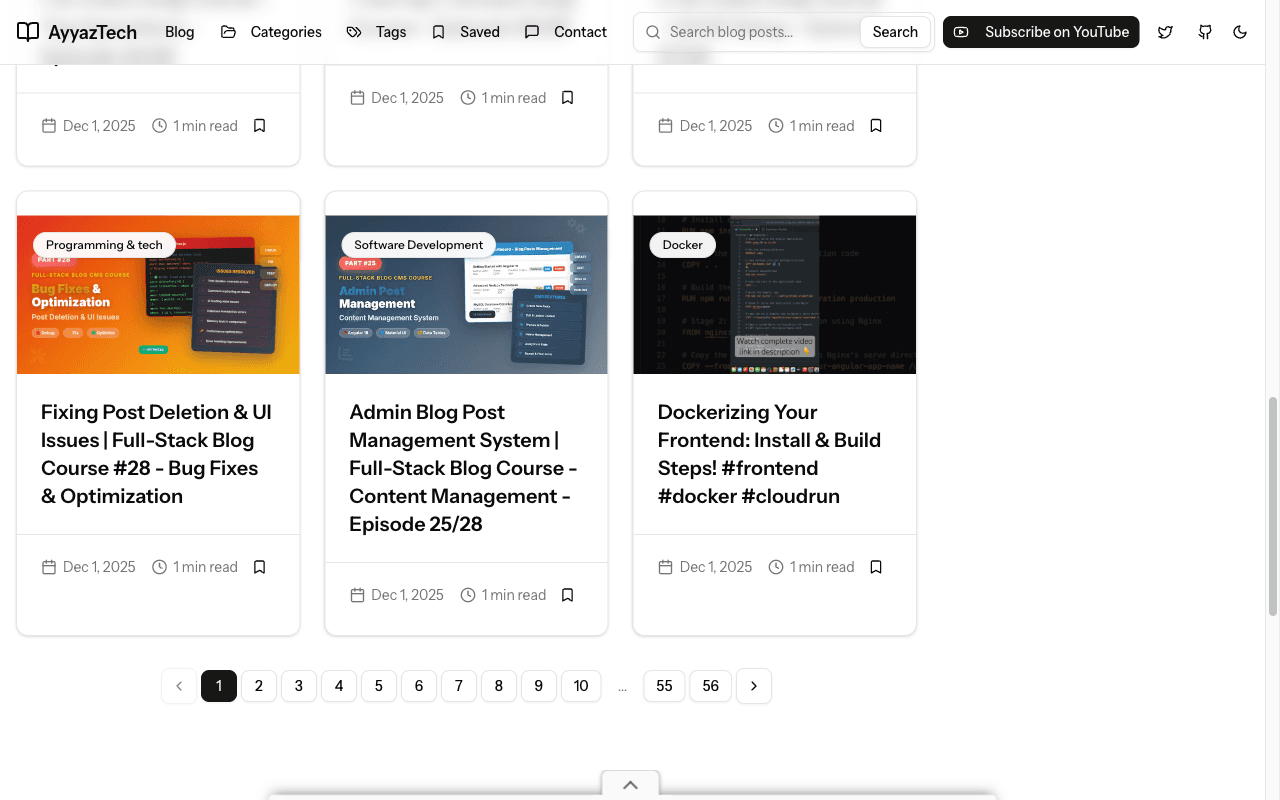 AyyazTech.com Pagination