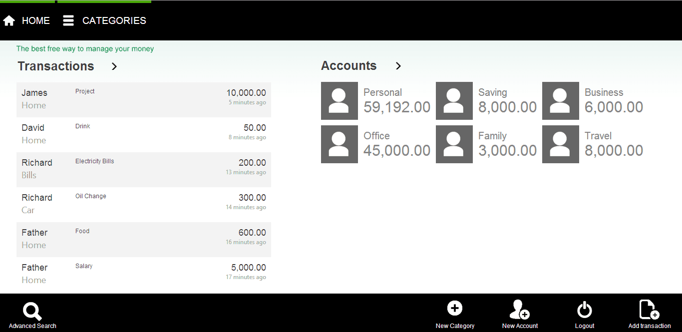 Personal Expense Management App screenshot 5