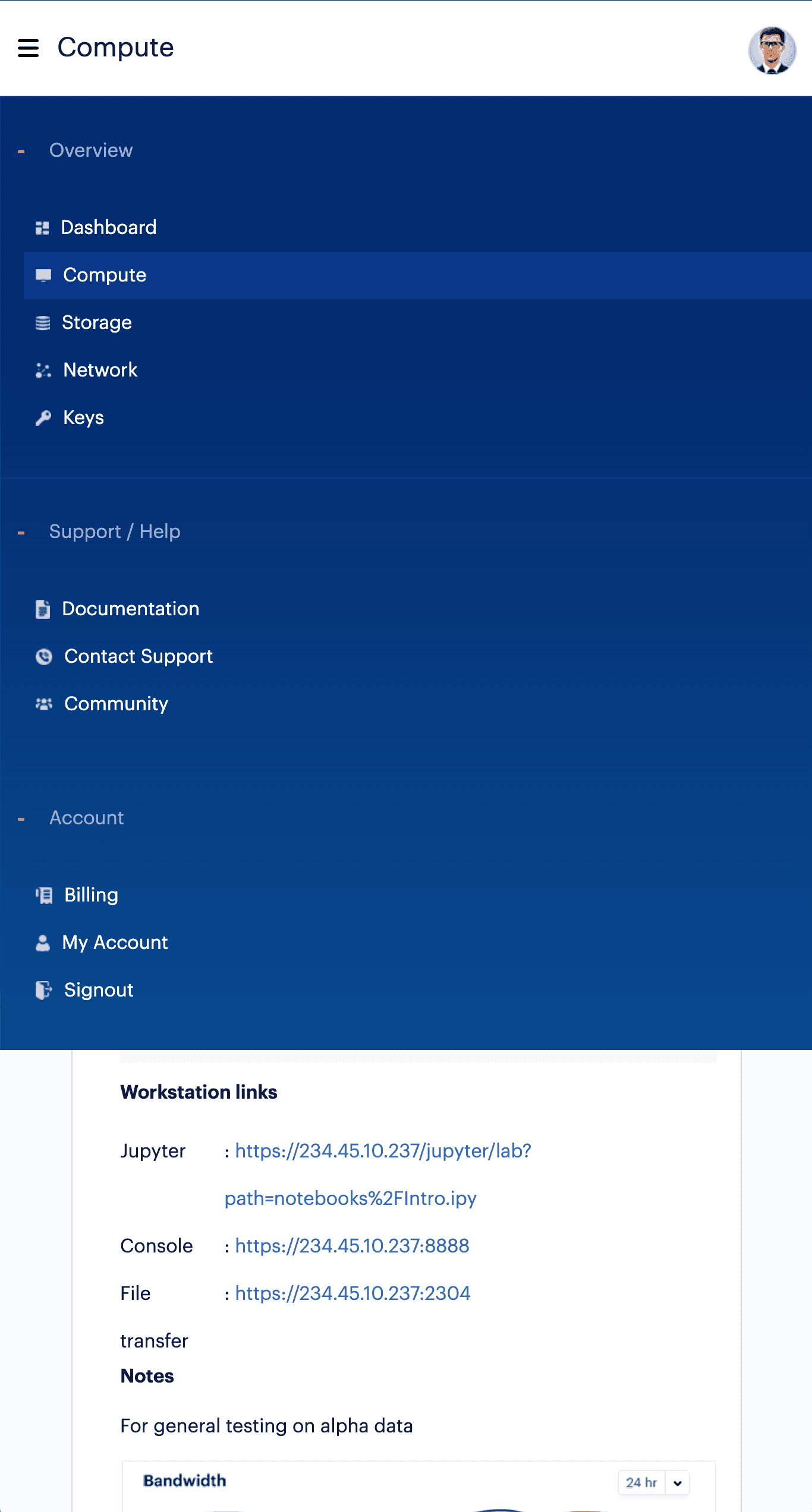 Redmond Dashboard — alternate tablet view
