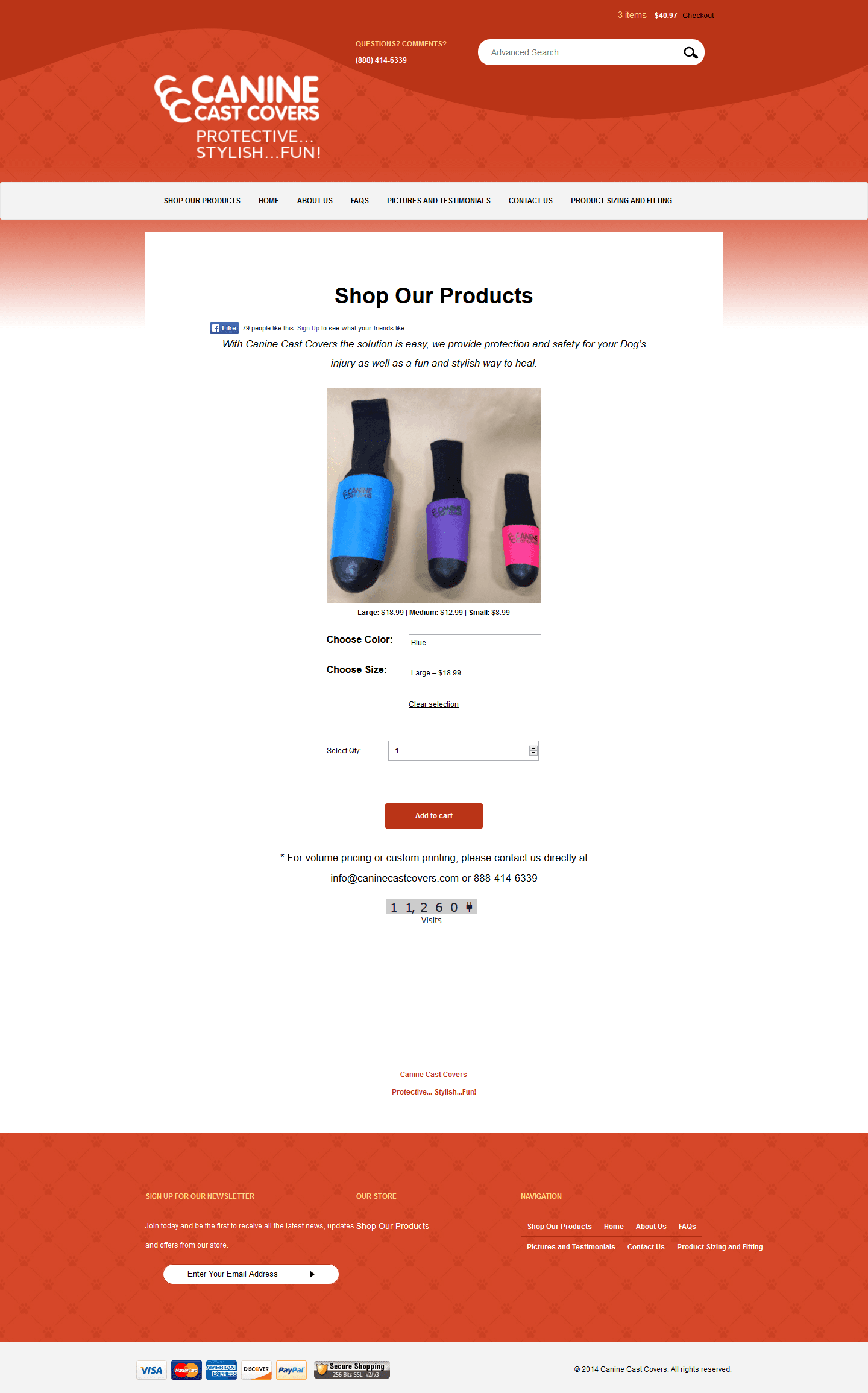 CCC — product detail page