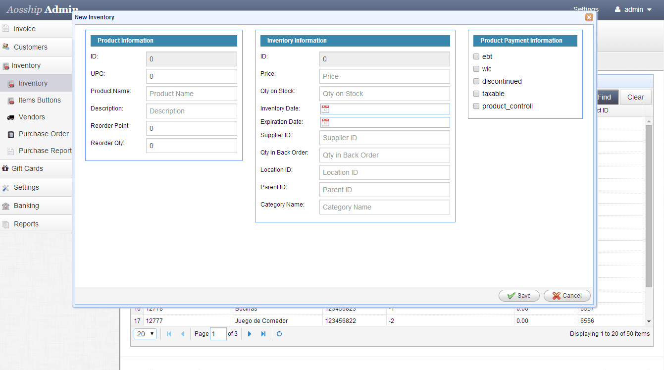 Shipping Invoice Management System screenshot 4