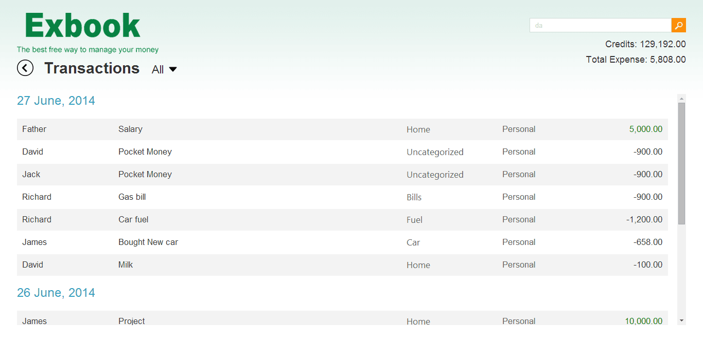 Personal Expense Management App screenshot 11