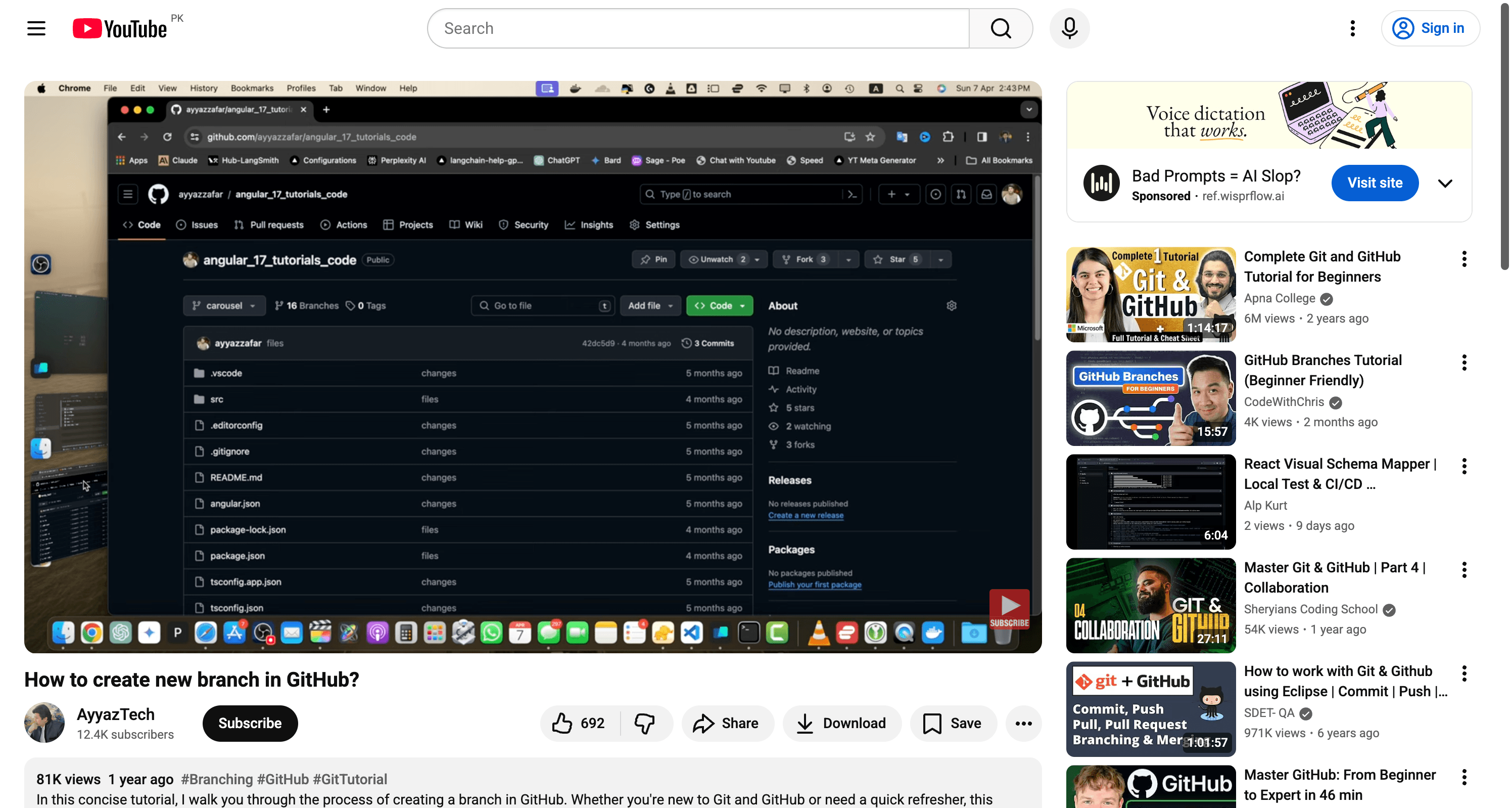 AyyazTech Video Watch Page