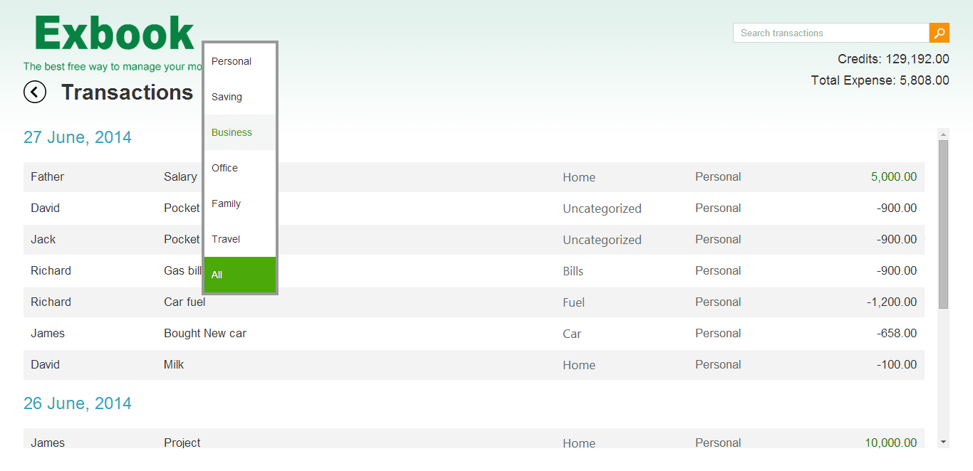 Personal Expense Management App screenshot 4