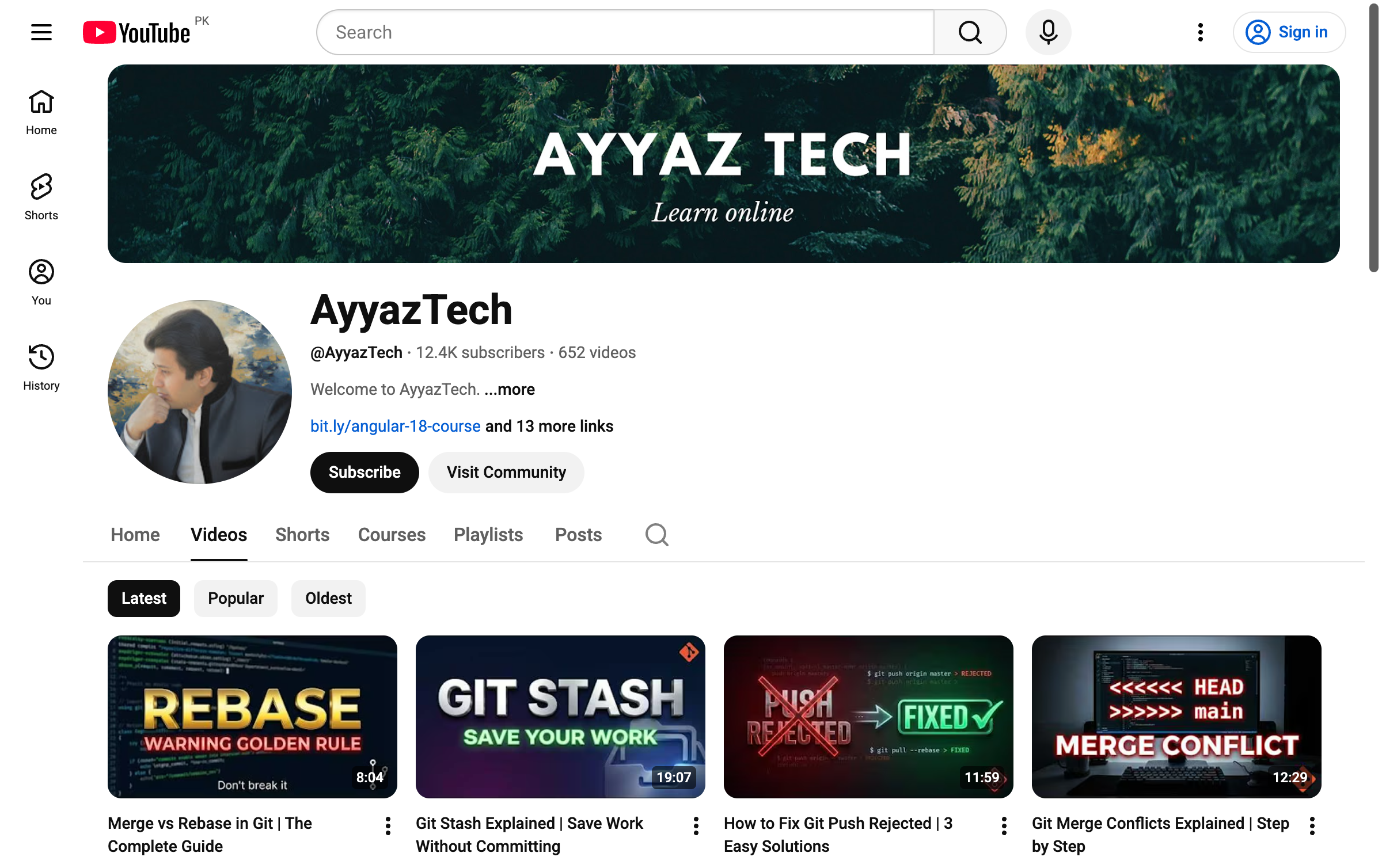AyyazTech YouTube Channel screenshot 2